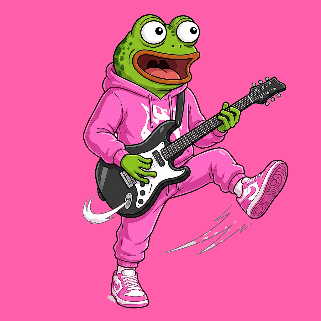 UNIFROG playing electric guitar
